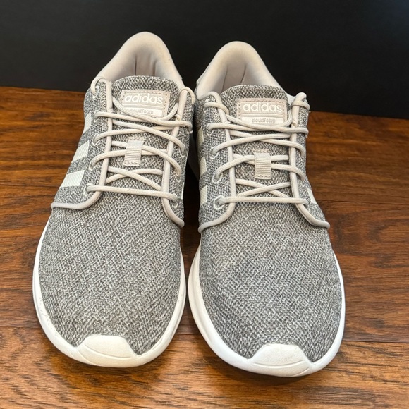 Adidas Cloudfoam Grey White Sneakers - Picture 3 of 9